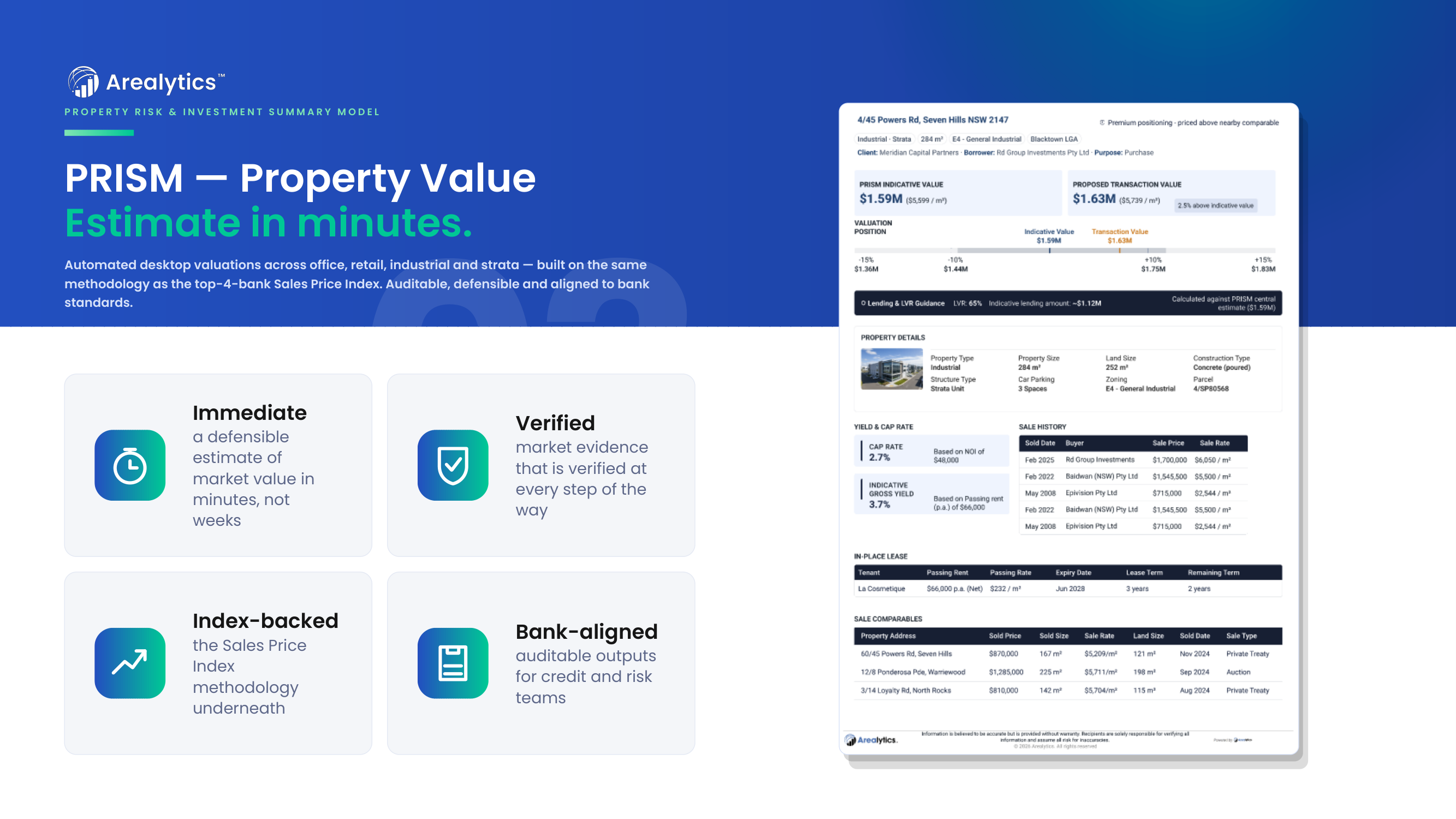 Slide 03 — PRISM property value estimates